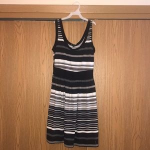 Striped Sleeveless Dress